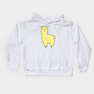 Smiling llama Kids Hoodie